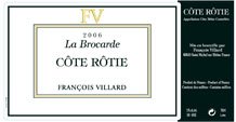Côte-Rôtie La Brocarde 2016 Label