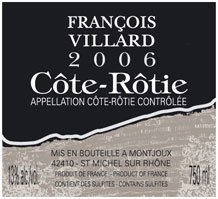 Côte Rôtie Le Gallet Blanc 2016 Label
