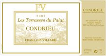 Condrieu Les Terrasses du Palat 2019 Label