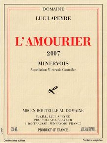 L'Amourier 2018 Label