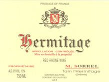 Hermitage Rouge 2015 Label