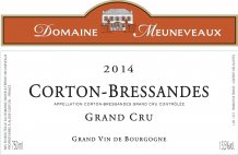 Corton-Bressandes Grand Cru 2015 Label