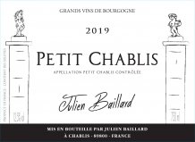 Petit Chablis 2020 Label
