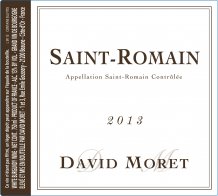 Saint-Romain 2020 Label