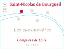 Saint Nicolas de Bourgueil Les Canonnieres 2018 Label