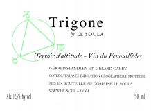 Trigone Vin de Pays Côtes Catalanes Blanc nº17 Label